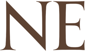text brown ne logo